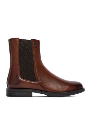 Botki wiosenne U.S Polo Assn. ze sklepu: MODIVO w kategorii: Botki - zdjęcie WP-EBWP-BKLVO-LN0_5906751470008