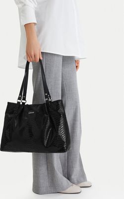 Shopper bag Lasocki ze sklepu: MODIVO w kategorii: Torby Shopper bag - zdjęcie WP-EBWP-BKLVO-LN0_5906751564738