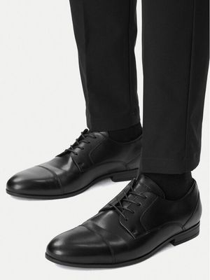 Buty eleganckie męskie jesienne Lanetti ze sklepu: MODIVO w kategorii: Buty eleganckie męskie - zdjęcie WP-EBWP-BKLVO-LN0_5906751613863