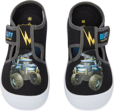 Kapcie dziecięce elegancki BATWHEELS ze sklepu: MODIVO w kategorii: Kapcie dziecięce - zdjęcie WP-EBWP-BKLVO-LN0_5906751621752
