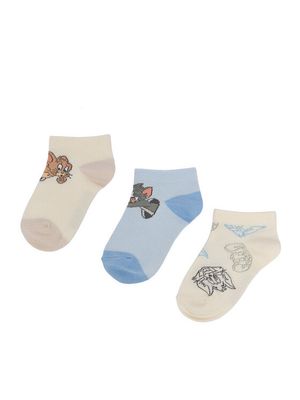 Tom & Jerry - Skarpetki dziecięce ze sklepu: MODIVO w kategorii: Skarpetki dziecięce - zdjęcie WP-EBWP-BKLVO-LN0_5906751664186