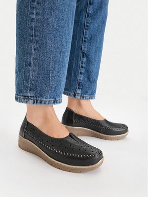 Półbuty damskie eleganckie Go Soft ze sklepu: MODIVO w kategorii: Półbuty damskie - zdjęcie WP-EBWP-BKLVO-LN0_5906751750292