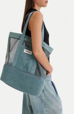 Shopper bag na zimę Guess Jeans ze sklepu: MODIVO w kategorii: Torby Shopper bag - zdjęcie WP-EBWP-BKLVO-LN0_5906751751787