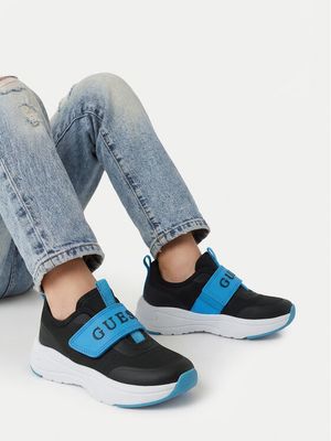 Buty sportowe dziecięce na wiosnę Guess ze sklepu: MODIVO w kategorii: Buty sportowe dziecięce - zdjęcie WP-EBWP-BKLVO-LN0_5906751754337