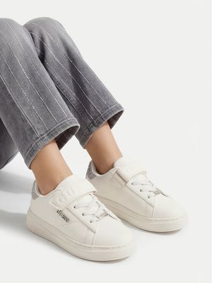 Buty sportowe dziecięce na wiosnę Guess ze sklepu: MODIVO w kategorii: Buty sportowe dziecięce - zdjęcie WP-EBWP-BKLVO-LN0_5906751755228
