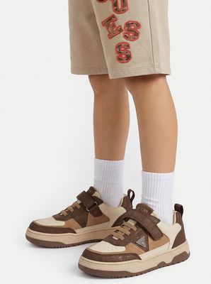 Guess - Buty sportowe dziecięce na wiosnę ze sklepu: MODIVO w kategorii: Buty sportowe dziecięce - zdjęcie WP-EBWP-BKLVO-LN0_5906751791202