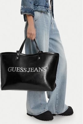 Guess Jeans - Shopper bag na zimę ze sklepu: MODIVO w kategorii: Torby Shopper bag - zdjęcie WP-EBWP-BKLVO-LN0_5906751880685