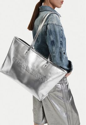 Guess Jeans - Shopper bag na wakacje ze sklepu: MODIVO w kategorii: Torby Shopper bag - zdjęcie WP-EBWP-BKLVO-LN0_5906751880692