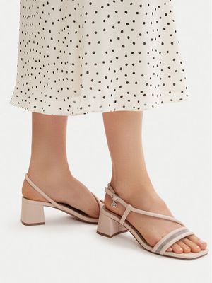 Sandały damskie na wiosnę Nine West ze sklepu: MODIVO w kategorii: Sandały damskie - zdjęcie WP-EBWP-BKLVO-LN0_5906751886878