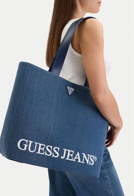 Guess Jeans - Shopper bag na zimę ze sklepu: MODIVO w kategorii: Torby Shopper bag - zdjęcie WP-EBWP-BKLVO-LN0_5906751906286