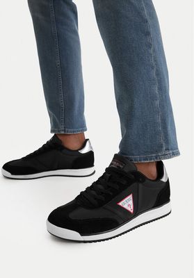 Guess Jeans - Buty sportowe męskie na jesień ze sklepu: MODIVO w kategorii: Buty sportowe męskie - zdjęcie WP-EBWP-BKLVO-LN0_5906751997161