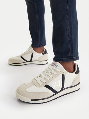 Guess Jeans - Buty sportowe męskie ze sklepu: MODIVO w kategorii: Buty sportowe męskie - zdjęcie WP-EBWP-BKLVO-LN0_5907964007654