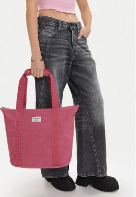 Shopper bag zimowy Guess Jeans ze sklepu: MODIVO w kategorii: Torby Shopper bag - zdjęcie WP-EBWP-BKLVO-LN0_5907964022541