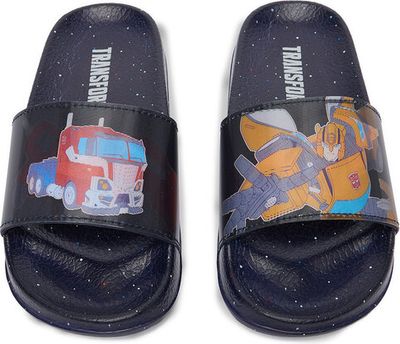 Klapki dziecięce na zimę TRANSFORMERS ze sklepu: MODIVO w kategorii: Klapki dziecięce - zdjęcie WP-EBWP-BKLVO-LN0_5907964033806
