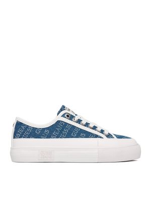 Trampki damskie na wiosnę Guess Jeans ze sklepu: MODIVO w kategorii: Trampki damskie - zdjęcie WP-EBWP-BKLVO-LN0_5907964077343