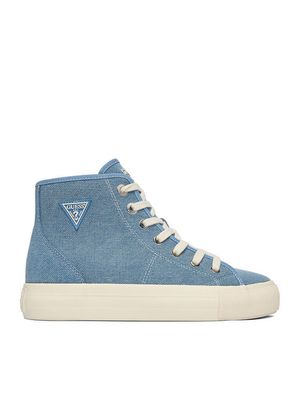 Trampki damskie wiosenne Guess Jeans ze sklepu: MODIVO w kategorii: Trampki damskie - zdjęcie WP-EBWP-BKLVO-LN0_5907964077756