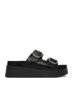Klapki damskie na lato Guess Jeans ze sklepu: MODIVO w kategorii: Klapki damskie - zdjęcie WP-EBWP-BKLVO-LN0_5907964080961