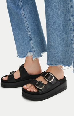 Klapki damskie na lato Guess Jeans ze sklepu: MODIVO w kategorii: Klapki damskie - zdjęcie WP-EBWP-BKLVO-LN0_5907964080961