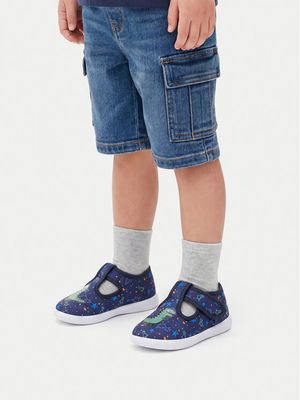Kapcie dziecięce elegancki Peppa Pig ze sklepu: MODIVO w kategorii: Kapcie dziecięce - zdjęcie WP-EBWP-BKLVO-LN0_5907964150268