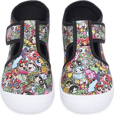 Kapcie dziecięce na zimę Powerpuff Girls ze sklepu: MODIVO w kategorii: Kapcie dziecięce - zdjęcie WP-EBWP-BKLVO-LN0_5907964192930