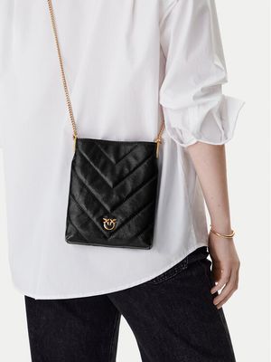Pinko - Kopertówka elegancka ze sklepu: MODIVO w kategorii: Kopertówki - zdjęcie WP-EBWP-BKLVO-LN0_8053177289961