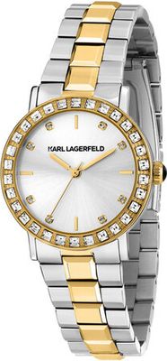 Zegarek elegancki Karl Lagerfeld ze sklepu: MODIVO w kategorii: Zegarki - zdjęcie WP-EBWP-BKLVO-LN0_8056783209507