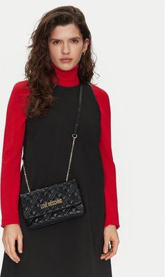 Kopertówka elegancka Love Moschino ze sklepu: MODIVO w kategorii: Kopertówki - zdjęcie WP-EBWP-BKLVO-LN0_8057623220461