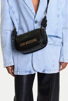 Listonoszka elegancka Love Moschino ze sklepu: MODIVO w kategorii: Listonoszki - zdjęcie WP-EBWP-BKLVO-LN0_8057623346437