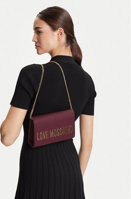 Kopertówka elegancka Love Moschino ze sklepu: MODIVO w kategorii: Kopertówki - zdjęcie WP-EBWP-BKLVO-LN0_8057623916852
