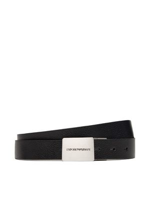 Pasek elegancki Emporio Armani ze sklepu: MODIVO w kategorii: Paski męskie - zdjęcie WP-EBWP-BKLVO-LN0_8057767543143
