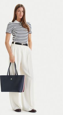 Shopper bag wakacyjna Tommy Hilfiger ze sklepu: MODIVO w kategorii: Torby Shopper bag - zdjęcie WP-EBWP-BKLVO-LN0_8720637932971