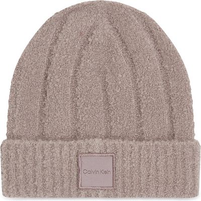 Czapka zimowa damska Calvin Klein ze sklepu: MODIVO w kategorii: Czapki zimowe damskie - zdjęcie WP-EBWP-BKLVO-LN0_8720639560936