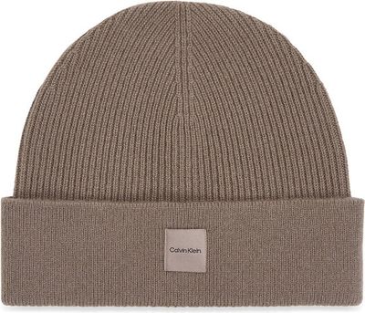 Czapka zimowa damska elegancka Calvin Klein ze sklepu: MODIVO w kategorii: Czapki zimowe damskie - zdjęcie WP-EBWP-BKLVO-LN0_8720639564620