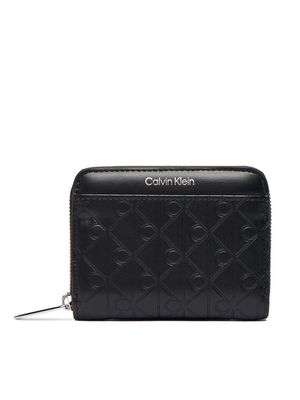 Portfel damski elegancki Calvin Klein ze sklepu: MODIVO w kategorii: Portfele damskie - zdjęcie WP-EBWP-BKLVO-LN0_8721187253875