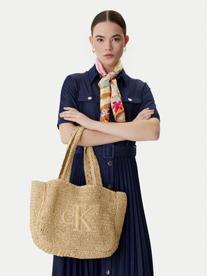 Torba letnia na wakacje Calvin Klein ze sklepu: MODIVO w kategorii: Torby letnie - zdjęcie WP-EBWP-BKLVO-LN0_8721223896264