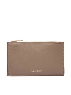 Portfel damski elegancki Calvin Klein ze sklepu: MODIVO w kategorii: Portfele damskie - zdjęcie WP-EBWP-BKLVO-LN0_8721224842109
