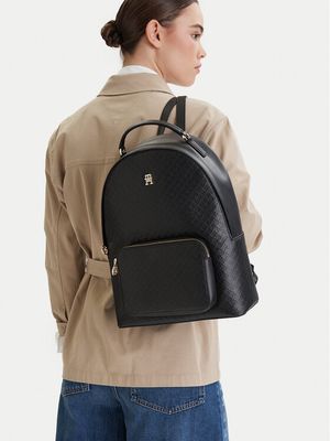 Plecak elegancki Tommy Hilfiger ze sklepu: MODIVO w kategorii: Plecaki - zdjęcie WP-EBWP-BKLVO-LN0_8721289514287