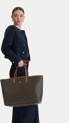 Shopper bag boho Tommy Hilfiger ze sklepu: MODIVO w kategorii: Torby Shopper bag - zdjęcie WP-EBWP-BKLVO-LN0_8721289515321