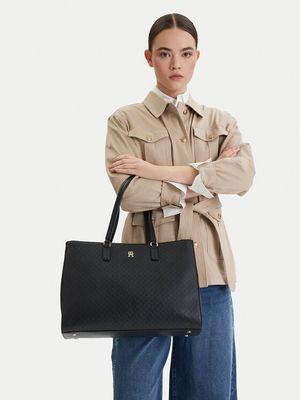 Shopper bag na lato Tommy Hilfiger ze sklepu: MODIVO w kategorii: Torby Shopper bag - zdjęcie WP-EBWP-BKLVO-LN0_8721289517547