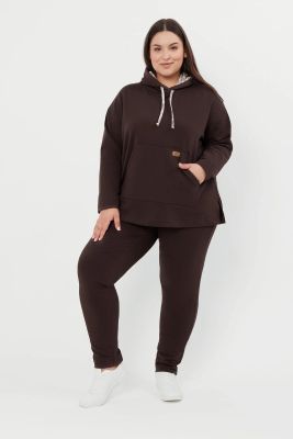 Italian Fashion - Bluza damska sportowa ze sklepu: italianfashion w kategorii: Bluzy damskie - zdjęcie WP-ITAL-FCTU3-R7J_AAF-KDR-LAGO-D-BR-03-1