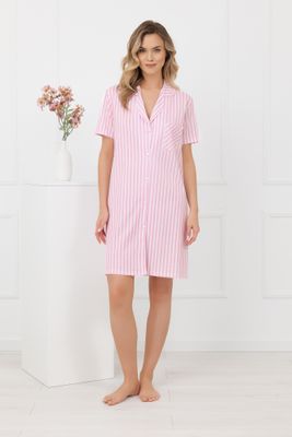 Koszula nocna z nadrukami Italian Fashion ze sklepu: italianfashion w kategorii: Koszule nocne - zdjęcie WP-ITAL-FCTU3-R7J_AAF-KKN-GENN-K-DR-03-1