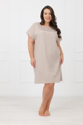 Koszula nocna elegancka Italian Fashion ze sklepu: italianfashion w kategorii: Koszule nocne - zdjęcie WP-ITAL-FCTU3-R7J_AAF-KKN-RIMA-K-BE-03-1