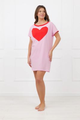 Koszula nocna w nadruki Italian Fashion ze sklepu: italianfashion w kategorii: Koszule nocne - zdjęcie WP-ITAL-FCTU3-R7J_AAF-KKN-SABR-K-LO-03-1