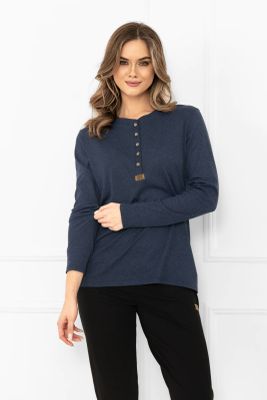 Bluzka damska w nadruki Italian Fashion ze sklepu: italianfashion w kategorii: Bluzki damskie - zdjęcie WP-ITAL-FCTU3-R7J_AAF-KKO-GORD-D-MB-03-1