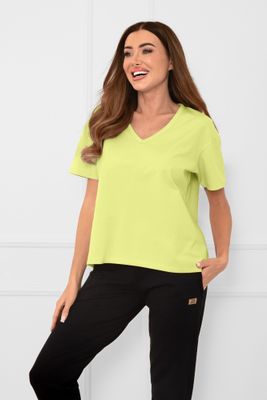 Bluzka damska Italian Fashion ze sklepu: italianfashion w kategorii: Bluzki damskie - zdjęcie WP-ITAL-FCTU3-R7J_AAF-KKO-KLAR-KSAM-03-1