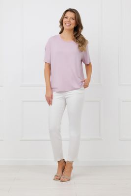 Bluzka damska Italian Fashion ze sklepu: italianfashion w kategorii: Bluzki damskie - zdjęcie WP-ITAL-FCTU3-R7J_AAF-KKO-RIMA-K-BE-08-1