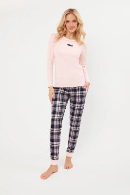 Piżama z nadrukami Italian Fashion ze sklepu: italianfashion w kategorii: Piżamy damskie - zdjęcie WP-ITAL-FCTU3-R7J_AAF-KPZ-DONA-DD-G-03-1