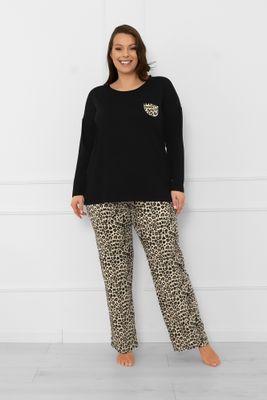 Piżama w nadruki Italian Fashion ze sklepu: italianfashion w kategorii: Piżamy damskie - zdjęcie WP-ITAL-FCTU3-R7J_AAF-KPZ-KENI-DDCD-03-1