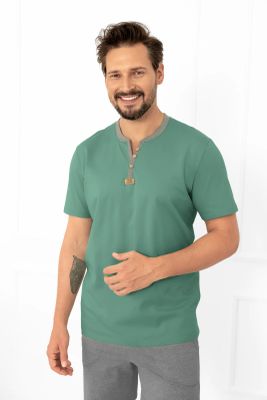 Piżama męska Italian Fashion ze sklepu: italianfashion w kategorii: Piżamy męskie - zdjęcie WP-ITAL-FCTU3-R7J_AAF-MPZ-JULI-KKKD-04-1