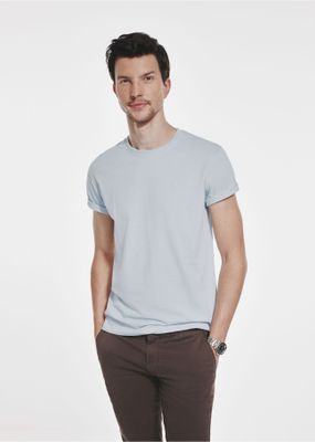 T-shirt męski elegancki OCHNIK ze sklepu: Ochnik w kategorii: T-shirty męskie - zdjęcie WP-QOOCUI3LLD-TNA-7Z8_24943